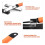 Nut Cracker Tool - Steel Chestnut Opener, Compact Manual Sheller, Durable Stainless Easy Shell Removal 2