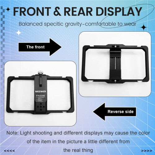 NEEWER Smartphone Stabilizer Rig with  Handle, for  15 Pro Max,  S24 Ultra 2