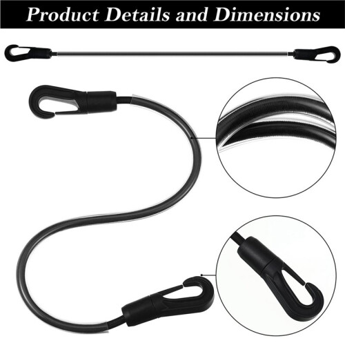 5 Pcs Adjustable Elastic Horse Blanket Strap Easy to Remove and Replace Horse Blanket Leg Straps 1