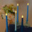BalsaCircle8Blue11" LED blandede koniske flammeløse lys til bryllupsreception 5