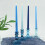 BalsaCircle8Blue11" LED blandede koniske flammeløse lys til bryllupsreception 8