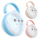 Bosca Stórála Teether Pacifier Inaistrithe do Leanbh atá Cruthúnas Deannaigh 2