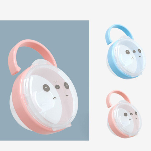 Bosca Stórála Teether Pacifier Inaistrithe do Leanbh atá Cruthúnas Deannaigh 2