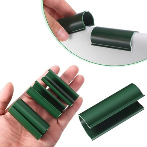 32 τεμάχια κλιπ σωλήνων από πράσινο PVC (2,4") για σωλήνες 1" – σφιγκτήρες καλύμματος 1