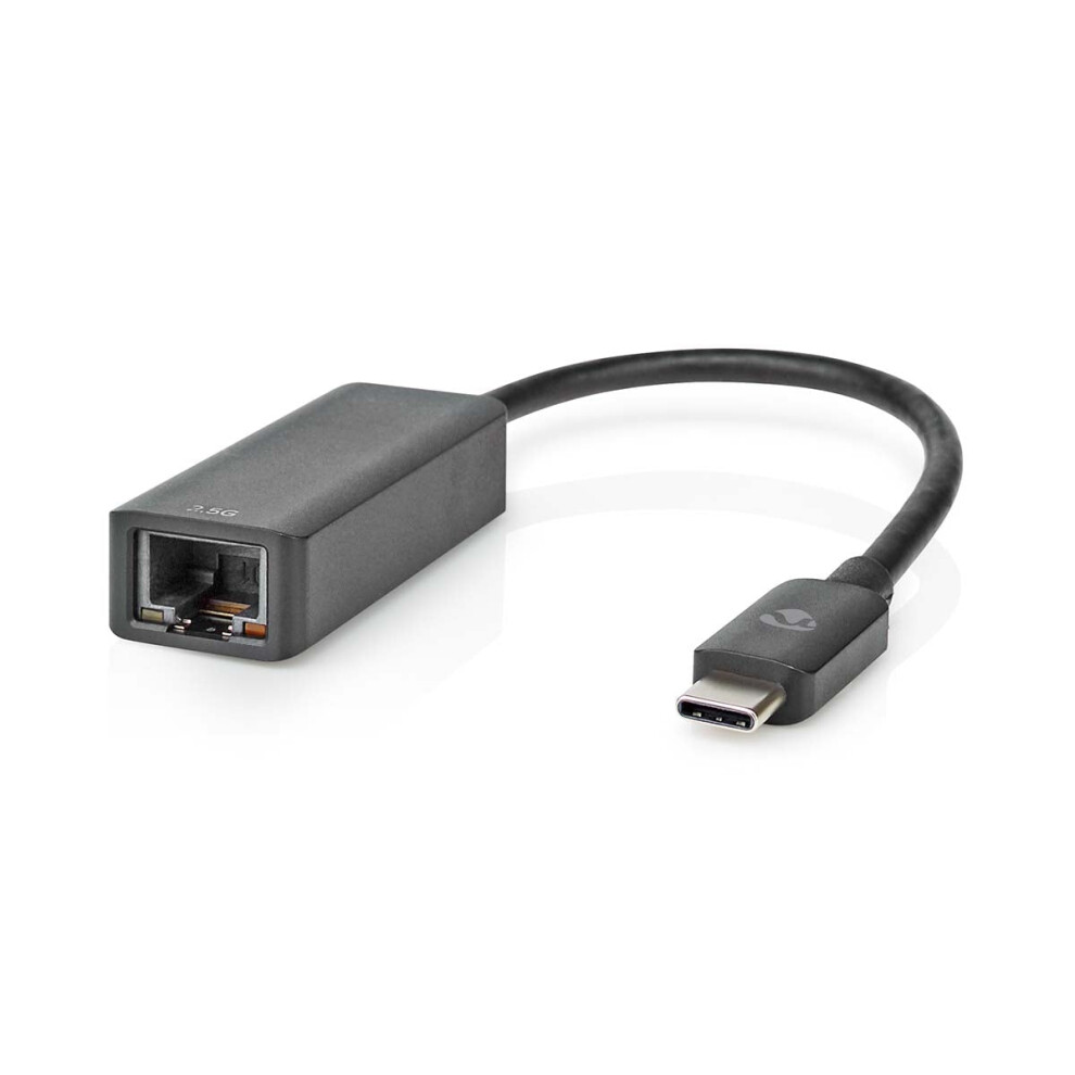 Nedis Schwarz Adapter Ccgb64960bk02 Usb-C Auf Rj45 2,5 Gbps 0,2 M - Bild 5