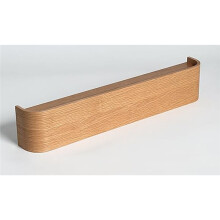 Wood Coat Rack Wall Mount Modern Door-Mounted Organizer with 5 Hooks Wall Shelf for Bedroom/Hallway Storage Solution B