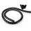 Cable Management | Spiral sleeve | 1 pc. | Maximum cable thickness: 28 mm | PE | Black 1