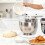 Χωνί αλευριού για μίξερ Kitchen Aid, εξάρτημα εύκολης χύσης χωρίς ακαταστασία, 8