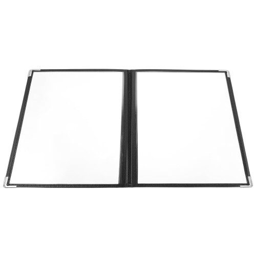 Transparent Menu Folder PVC Kitchen Use 1Pcs 2