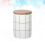 1Set Ceramic Coffee Canister White 700ml Capacity with Wood Lid for Kitchenware 6