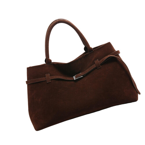 Τσάντα σουέτ, μεγάλη casual τσάντα tote για γυναίκες, τσάντα σουέτ, τσάντα satchel για 1
