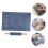 Pie Mat Pie Baking Mat Silicone Blue 1 Set 8