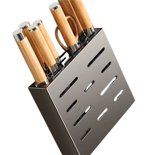 Kitchen Knife Storage Box, Knife Holder, Non-Perforation, Wall-Mounted Rack, Kitchen Item,Kitchen Accessories Organizer 1