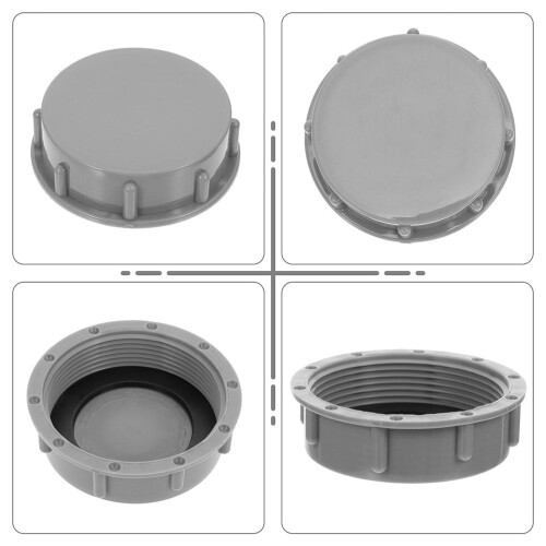 4pcs Drain Pipe Caps Drainage Pipe Covers Protective Covers Blanking Caps 2