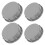 4pcs Drain Pipe Caps Drainage Pipe Covers Protective Covers Blanking Caps 4