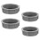 4pcs Drain Pipe Caps Drainage Pipe Covers Protective Covers Blanking Caps 6