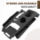 For  Sienna Central Console Silicone Protective Mat Cup Holder Mat Interior Modification Accessories Grey 5