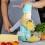 Râpe à Fromage Rotative, Râpe-Mandoline Manuelle Speed Kitchen avec 2 Lames de Tambour C 8