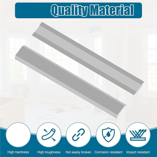 2.5"Carbide Scraper Blades 2 Pack, Double-Edged Reversible Replacement Tungsten Steel Scraper Blades 1