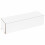 Caixa de armazenamento branca BMLRBL 13,5 x 3,5 x 3,5 polegadas (pacote com 50) 3