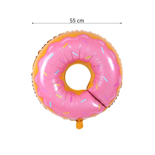 Lot de 2 ballons en forme de donuts pour décoration festive 1