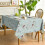 Spring Floral Tablecloth 60 x 84 in, Polyester 3