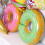 Lot de 2 ballons en forme de donuts pour décoration festive 6