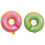 Lot de 2 ballons en forme de donuts pour décoration festive 7