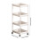 Rolling Plastic Storage Rack Multi-Layer Durable 3