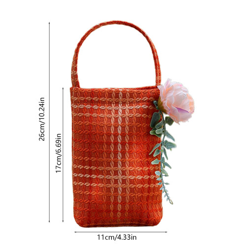 Fabric Bouquet Carrier Floral Packaging Bag 1 Pack 2