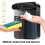 Automatic Sensor Hand Soap Dispenser,  Dual- Electric Soap Dispenser for Kitchens and Bathrooms. 3