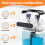 Automatic Sensor Hand Soap Dispenser,  Dual- Electric Soap Dispenser for Kitchens and Bathrooms. 7