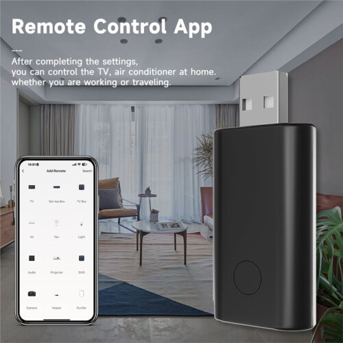 Tuya WiFi IR Remote Control  USB Universal TV Air Conditioner Infrared Controller App Voice Control 2