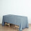 Nappe rectangulaire BalsaCircle 60" x 126" en polyester bleu poudré 2
