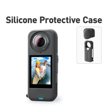 AMAGISN Full Body Protective Case for X4 Air Portable Shockproof Dustproof Silicone Cover with Lens Cap