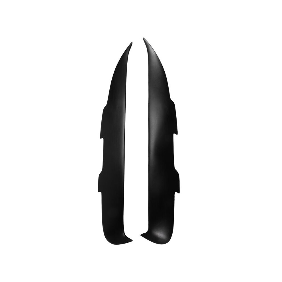 Matte Resin Front Headlight Eyebrow Eyelid Strip For Mx-5 2009-2015 Black 6033500320464