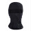 Passamontagna unisex in pile termico, nero 3