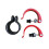 Folding Hook for Zero8X Zero10X Zero11X Folding Scooter Clamp Clip Lock Pole Parts Folding Rod Under Lock Fastener Black 3