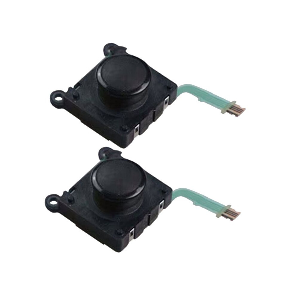 2Pcs 3D Analog Joystick For Ps Vita 2000 Psv2000 Joystick Controller Thumbstick For Ps Vita 2000 Black 6031272631443