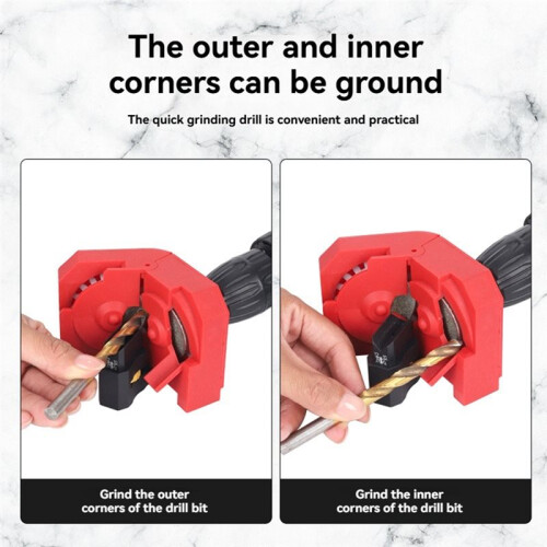 Portable Adjust Angle Drill Bit Grinder,Drill Holder,Twist Drill Bit Grinder,Multipurpose Drill Bit Grinding Sharpener 1