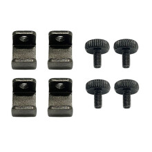 4 Stuks Bevestigingsclips voor Ender3 CR10 Voron 3D-Printer Warm Bed, voor Roosterglasplatform, Essentiële Printeraccessoires A