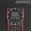 ZOYI DQ02  Digital Bridge Tester Handheld Battery Capacitance Resistance Inductance Meter Battery Tester 4