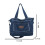 Γυναικεία τσάντα Tote Denim με φερμουάρ, μεγάλη, χιαστί 5