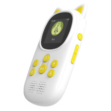 Lecteur MP3 32 Go , Lecteur de Musique Portable pour Enfants, Haut-Parleur HD Intégré, Prise en Charge de L'Enregistrement Vocal, Podomètre,