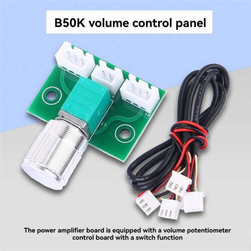 XH-A954 Potentiometer Module Amplifier Board Module Volume Control Board Module Power  Power Potentiometer Kit 2