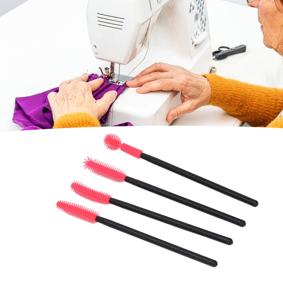 40PCS Multifunctional Sewing Machine Cleaning Brush Set Silicone ABS Durable Bristles