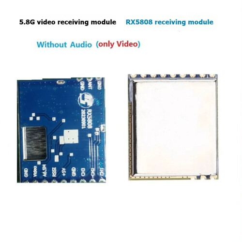 5.8Ghz RX5808 Wireless Audio Video Receiver Module Audio Video Receiver Module SPI Mode Without Audio