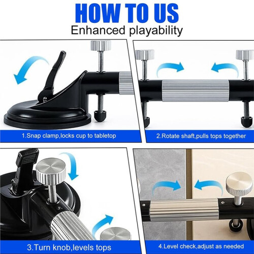 2026 Advanced Granite Seam Setter with Vacuum Suction for Precise Countertop Leveling 2