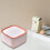 Runder Slim6L-Abfalleimer mit Push-Open-Deckel 6