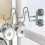 Wall Mounted Suction Cup Slipper Hanger with Rotatable Shoe Drying Rack for Bathroom and Balcony 6